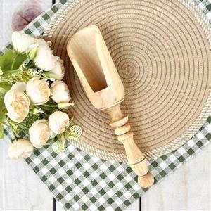 سرتاس چوبی دسته بلند