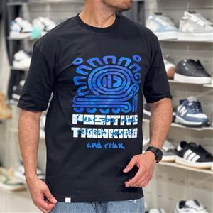 تیشرت مردانه مدل مایا یک رنگ مشکی کد 792592