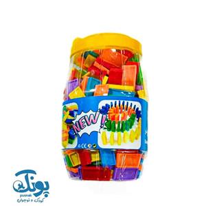 بازی دومینو ۳۰۰ قطعه سطلی شایان