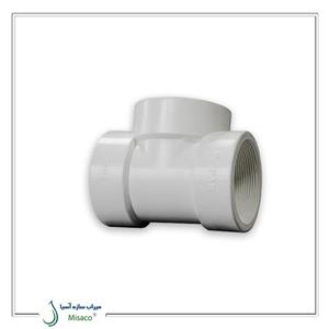 سه راه ماده رزوه ای U-PVC ویسپار