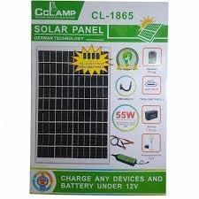 پنل خورشیدی مدل Cclamp CL-1865 (55W)