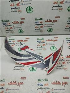ارم (برچسب) قاب باله بغل موتور بنلی 150 جدید نیوفیس اصلی (چپ)