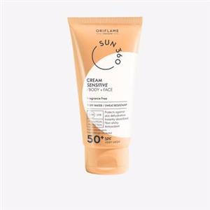 کرم ضد آفتاب صورت و بدن SUN360 با SPF50 اوریفلیم 50 میل 35760