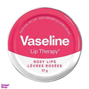 کرم نرم کننده لب وازلین (Vaseline) مدل Rosy وزن 17 گرم