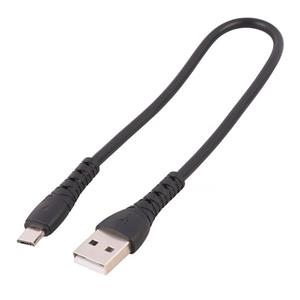 کابل کوتاه میکرو یو اس بی فست شارژ 6 آمپر شوش SH-601A طول 25 سانتی متر