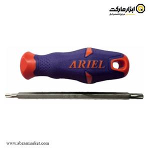 پیچ گوشتی ستاره ای دو سر قابل تعویض T30 T20 آریل (ARIEL) مدل PST0140