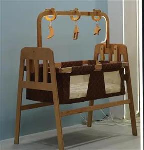 گهواره چوبی نوزاد مدل آیسان