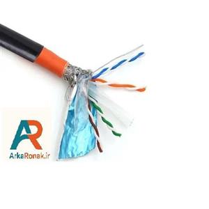 کابل شبکه CAT6 SFTP NEXANS نگزنس اوت دور - تست فلوک - پرمننت - OUT DOOR - دو روکش قرقره 305 متر