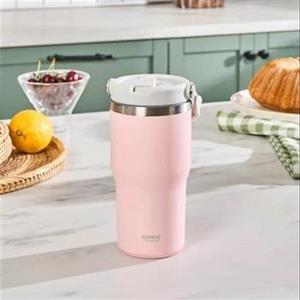 فلاسک دستی کاراجا Star Ice صورتی حجم 550 میلی