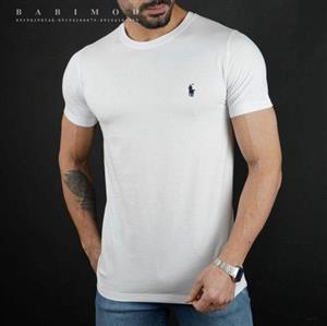 تیشرت ساده مردانه سفید و مشکی مدل آستین کوتاه  یقه گرد polo اورجینال ترک