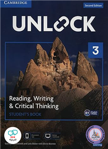 کتاب انگلیسی آنلاک Unlock Level 3 Reading Writing and Critical Thinking 2th