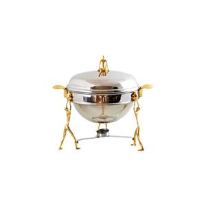 سوفله خوری سالینو مدل استیل برنجی کد 3003-SG