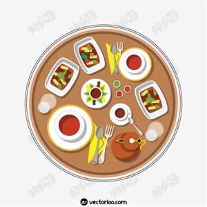 وکتور سفره افطاری 5