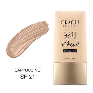 کرم پودر تیوپی اوراچی بیوتی شماره SF21 مدل Ultra Matt