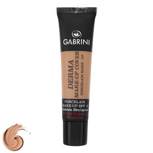 کرم پودر مایع SPF 15 کابرینی مدل Derma شماره 103 مناسب برای انواع پوست حجم 30 میلی‌لیتر