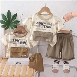 ست بلوز شلورک وارداتی اسپرت مدل لوک دیس