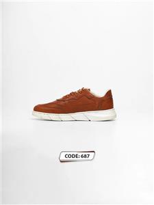 کفش fendi زیره سفید-بالا قهوه ای سوخته (کد ۶۸۷)