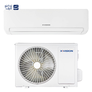 کولر گازی اسپلیت دیواری 30000 دور ثابت ایکس ویژن مدل XAC-30CHSA/HCT1