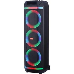 اسپیکر بلوتوثی ایستاده ZQS-8316 سه باند ۸ اینچ با نورپردازی RGB 75 وات توان خروجی