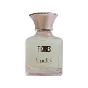 ادوپرفیوم زنانه فیکورس مدل lucky plus با رایحه گرم حجم 100 میلی‌لیتر