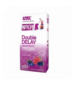 کاندوم تاخیری دوبل ناچ مدل Double Delay بسته 12 عددی
