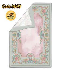 روفرشی کشدار آفتاب اصفهان کد4003پارچه مخمل شانل صادراتی