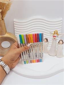 پک 12 تایی مداد چشم رنگارنگ برند گاش کد3229