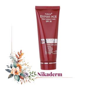 کرم ضد آفتاب آردن اکسپرت ایج مدل Vita-Sun SPF 35 مناسب پوست معمولی حجم 45 میلی لیتر – بی رنگ