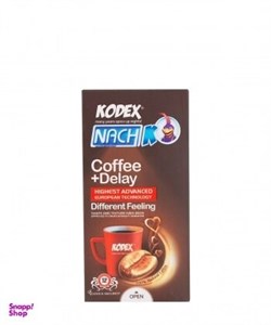 کاندوم کدکس مدل Coffee بسته 12 عددی