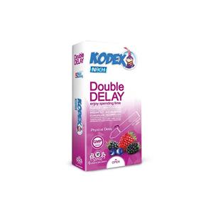 کاندوم تاخیری ناچ کدکس مدل Double Delay بسته 10عددی