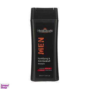 شامپو مردانه هیدرودرم مدل Fortifying and Anti-Dandruff حجم 250 میلی لیتر
