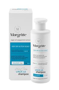 شامپو اوره 5 % (پوست و موی سر بسیار خشک و دارای خارش) حجم 250 میلی لیتر Sulfat Free مارگریت