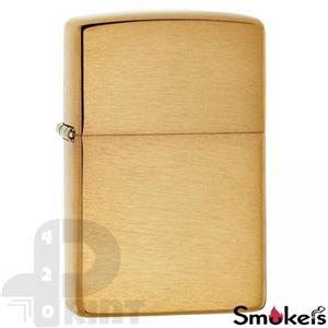 فندک زیپو مدل Zippo 168 (Brushed Brass)