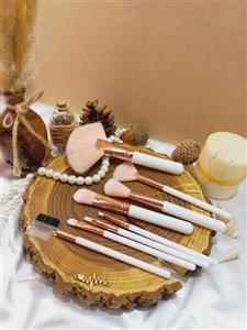 پک 8 عددی براش رنگ سفید ناین بیوتی Nine9 Beauty