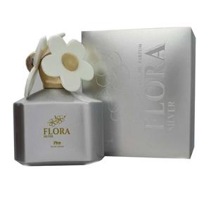 ادو پرفیوم زنانه پینک ویژوآل مدل Flora Silver با رایحه معتدل حجم 100 میلی‌لیتر