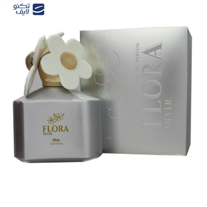 ادو پرفیوم زنانه پینک ویژوآل مدل Flora Silver با رایحه معتدل حجم 100 میلی‌لیتر