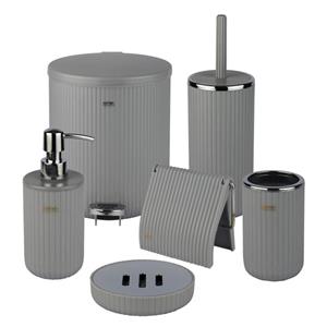 ست سرویس بهداشتی 6 پارچه دومان مدل شیار دار کد 188