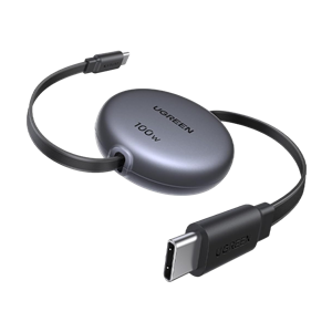 کابل جمع شونده(retractable) 100 وات USB-C یوگرین مدل L531 کد 65905