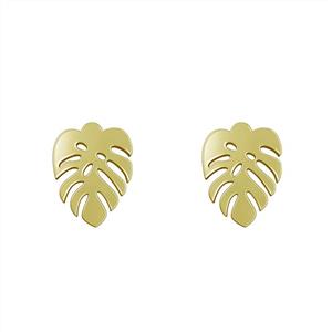 گوشواره طلا مدل برگ کد GA15202 