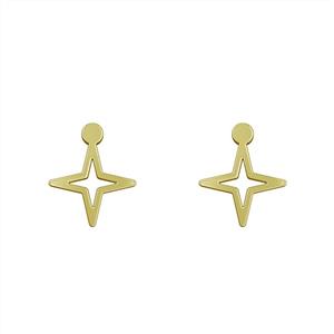 گوشواره طلا مدل ستاره کد GA15480 