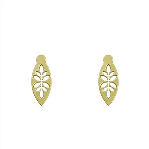گوشواره طلا مدل برگ کد GA11089 