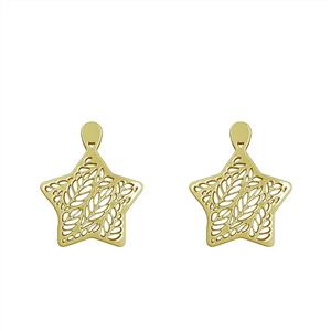 گوشواره طلا مدل ستاره کد GA11406 