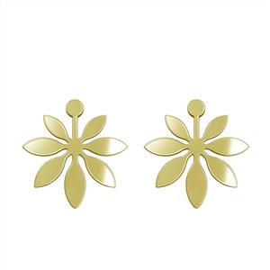 گوشواره طلا مدل برگ کد GA11798 