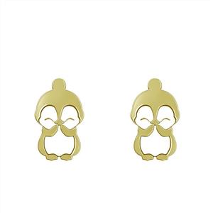 گوشواره طلا مدل پنگوئن کد GA12984 