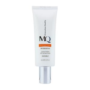 کرم ضد آفتاب بی رنگ ام کیو مدل  Sunscreen Cream SPF50 Oil INVISIBLE حجم 55میل 