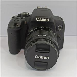 دوربین عکاسی دست دوم  کانن Canon EOS 800D Kit 18-55mm f\/4-5.6 IS STM (14000 شات)