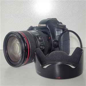 دوربین دست دوم عکاسی کانن Canon EOS 6D Kit 24-105mm f\/4L IS USM (123000 شات)