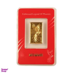شمش طلا 24 عیار ایران شمش مدل سیمرغ کد T-1 
