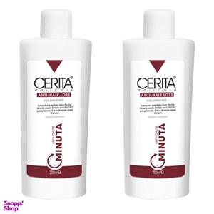 شامپو ضد ریزش موی چرب سریتا (Cerita) مجموعه 2 عددی