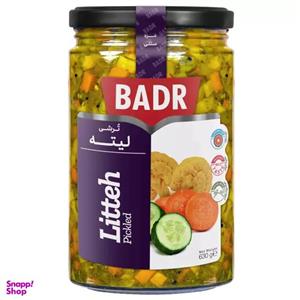 ترشی لیته بدر وزن 630 گرم